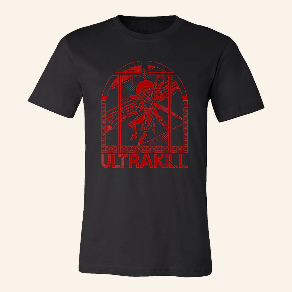 ULTRAKILL Merch ULTRACHURCH T-Shirt Birthday Gift For Father