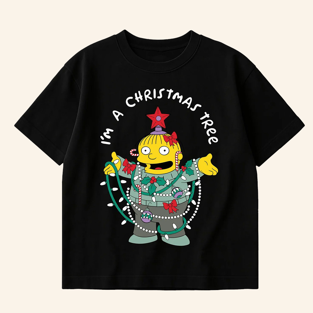 Uncle Reco Merch I'm A Christmas Tree T-Shirt Christmas Presents For Boyfriend