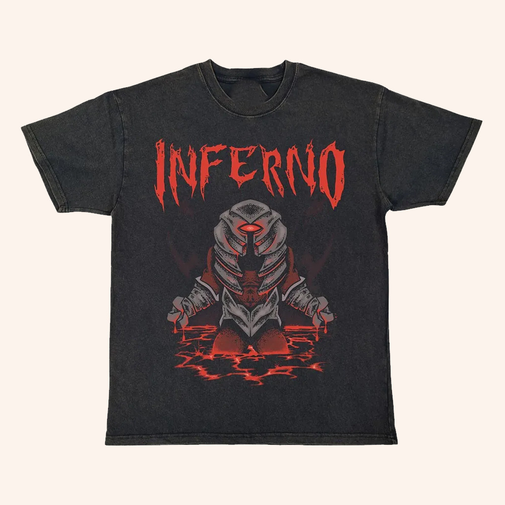 Uncle Reco Merch Vintage Inferno Wash T-Shirt Presents For Brother