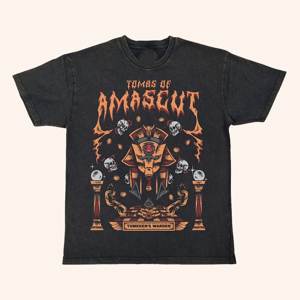 Uncle Reco Merch Vintage Tombs Of Amascut Wash T-Shirt For Brother