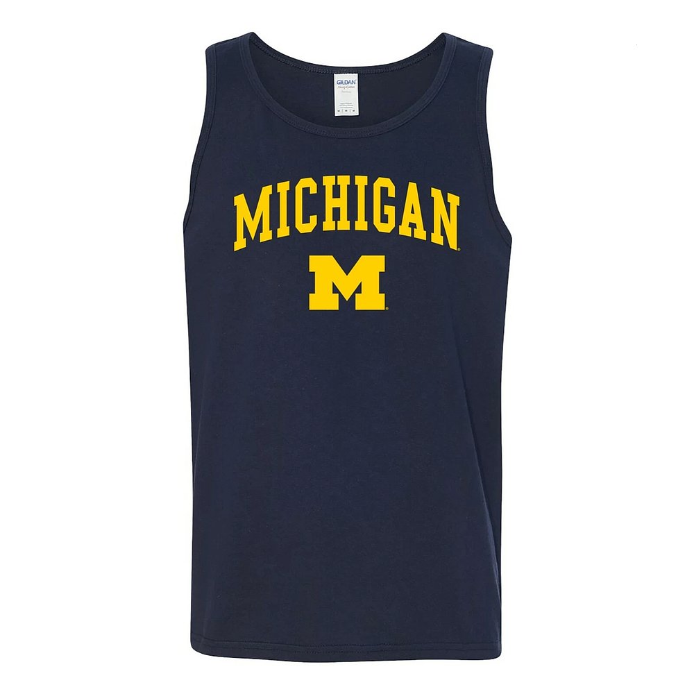 University Michigan Wolverines Arch Logo Tank Top