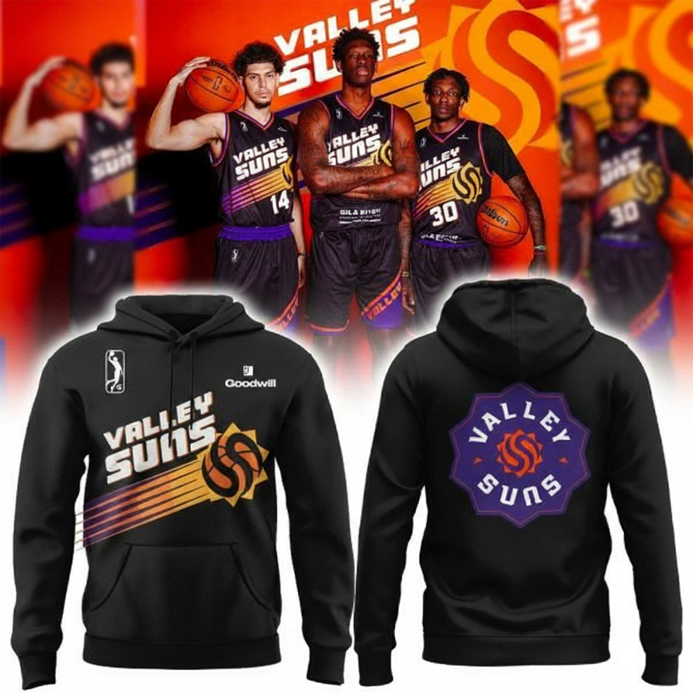 Valley Suns NBA G League Hoodie Suns Merch Modern Gift For Basketball Fans
