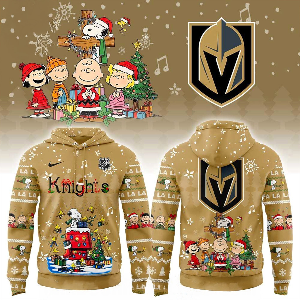 Vegas Golden Knight Knightmas Sweater Hoodie NHL Hockey Merch Best Gift For Fans