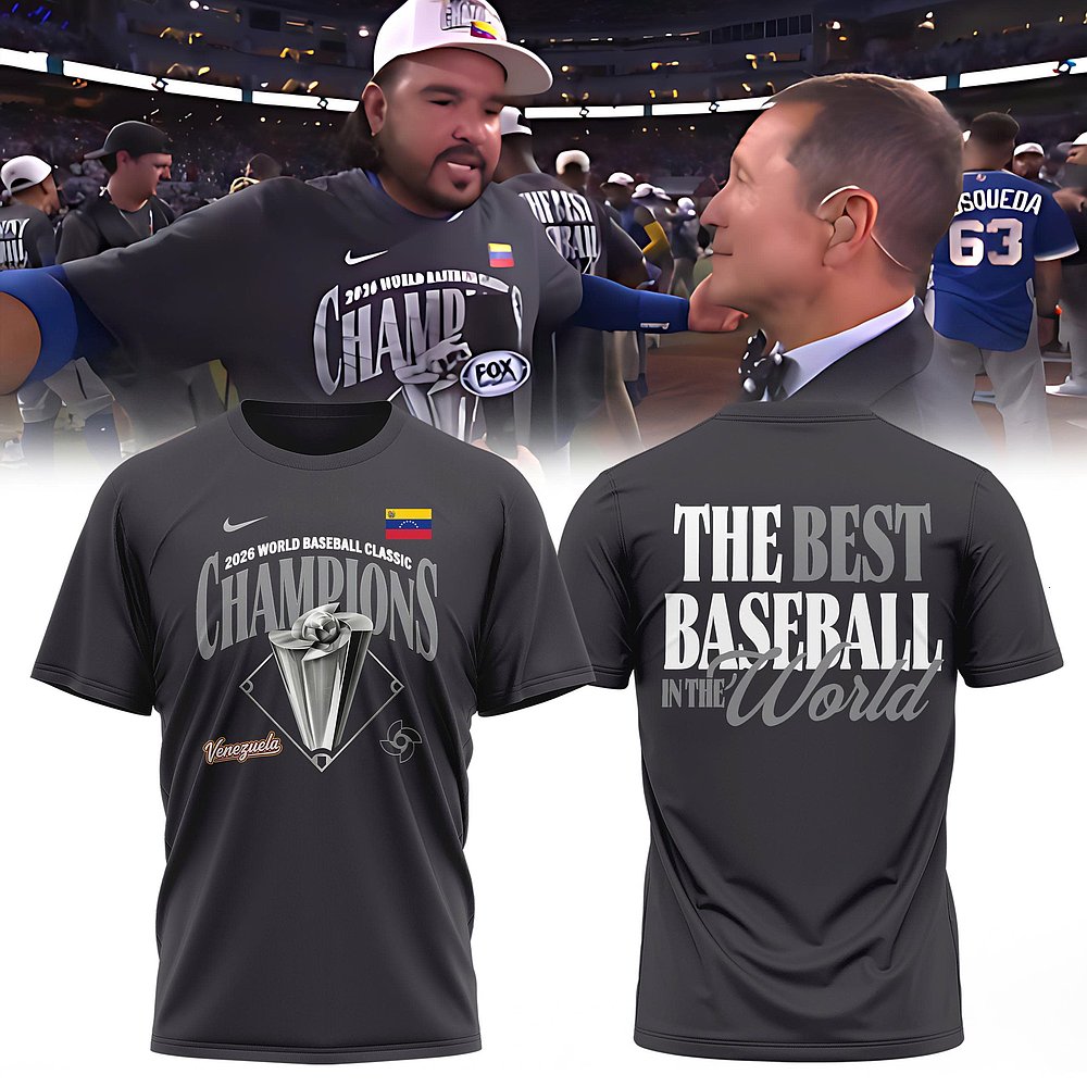 Venezuela World Baseball Classic Champions 2026 T-Shirt