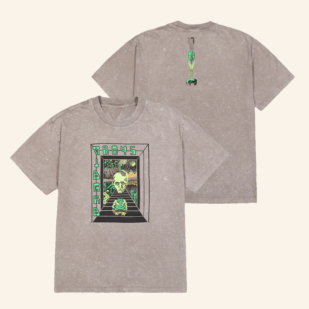 Viagra Boys Merch Draconian Ponzi Scheme T-Shirt For Music Enthusiasts