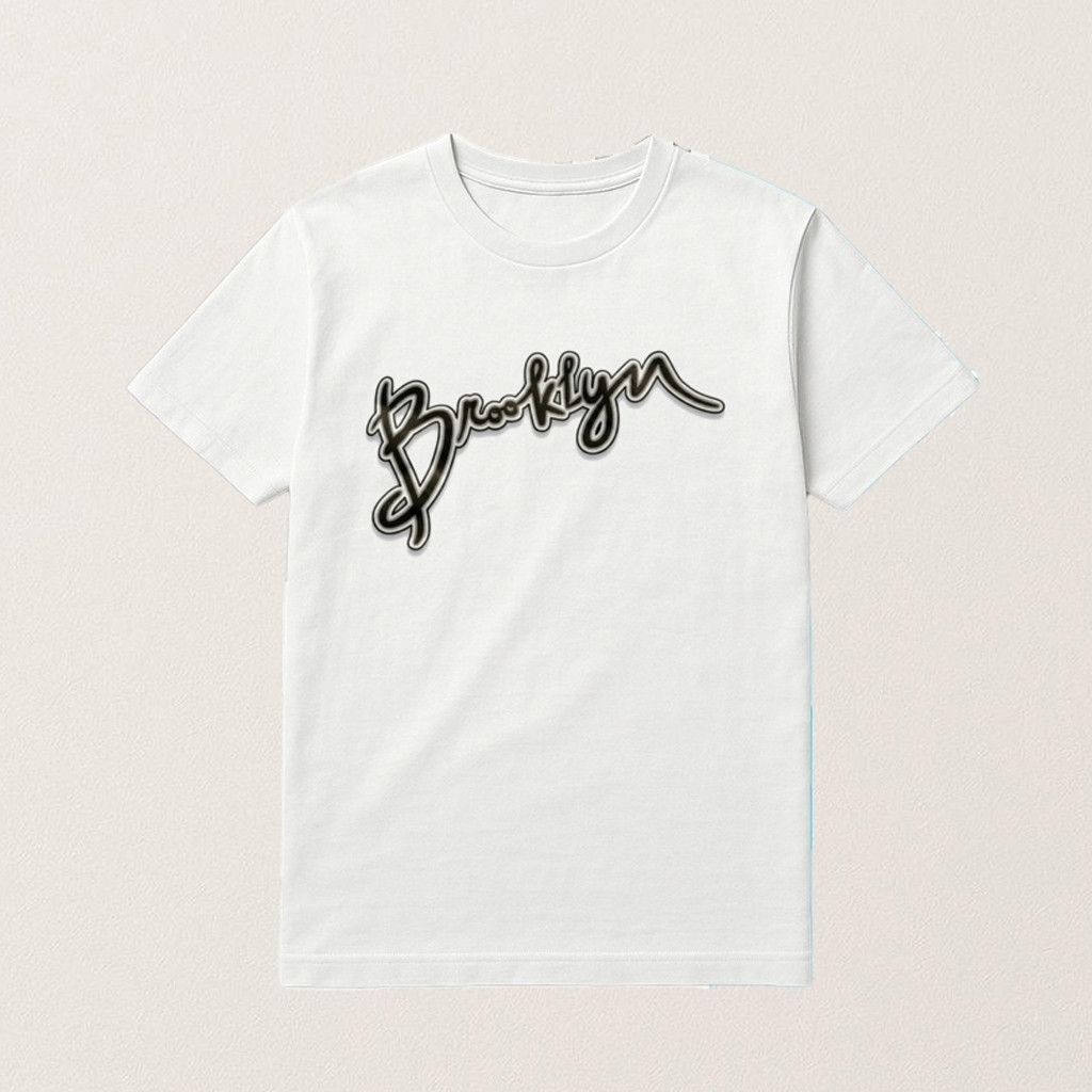 Vinnies Merch Brooklyn Varsity Script Shirt Birthday For Wife