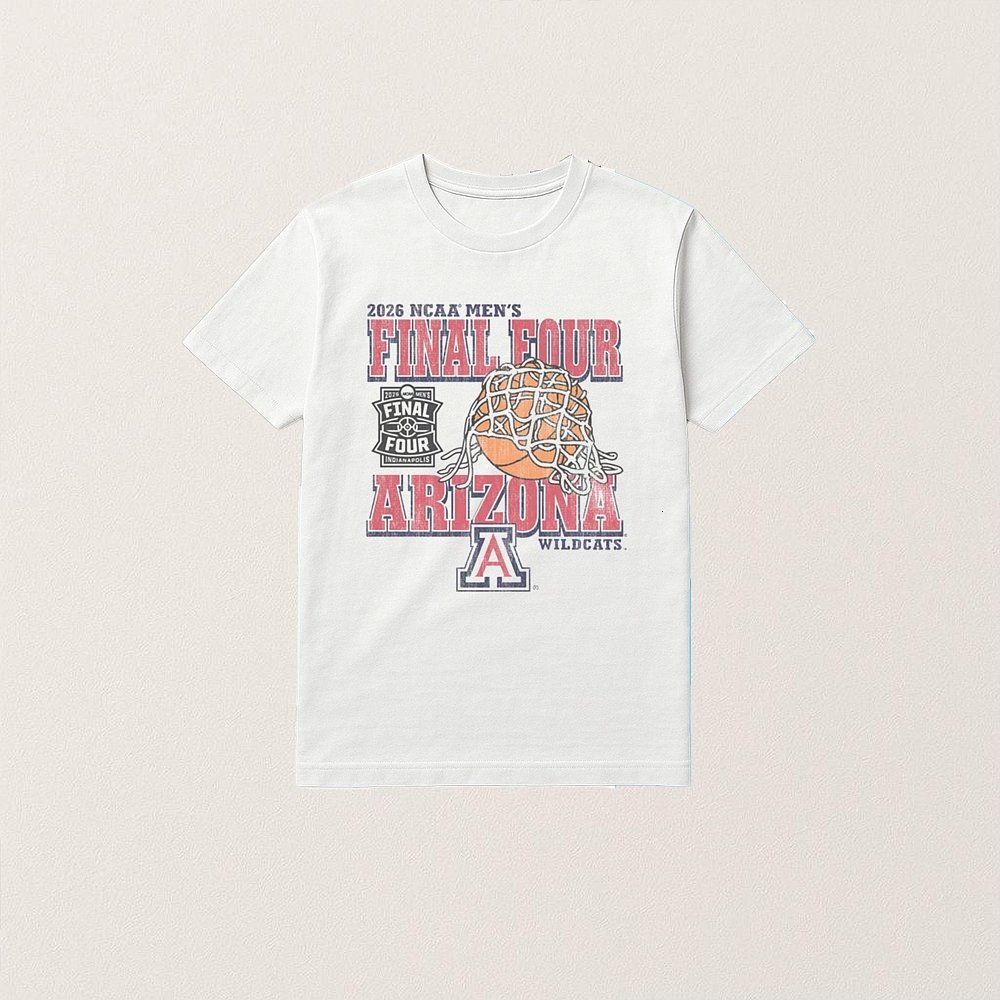 Vintage Arizona Wildcats 2026 Final Four T-Shirt