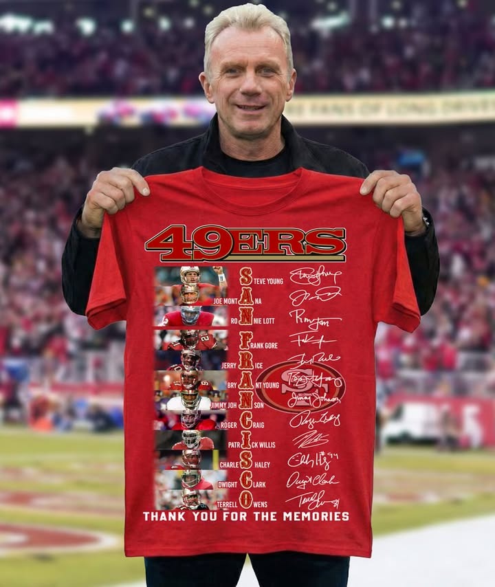 Vintage San Francisco 49ers Football Skyline Players T-Shirt Classic Team Merch Best Gift For Football Fans