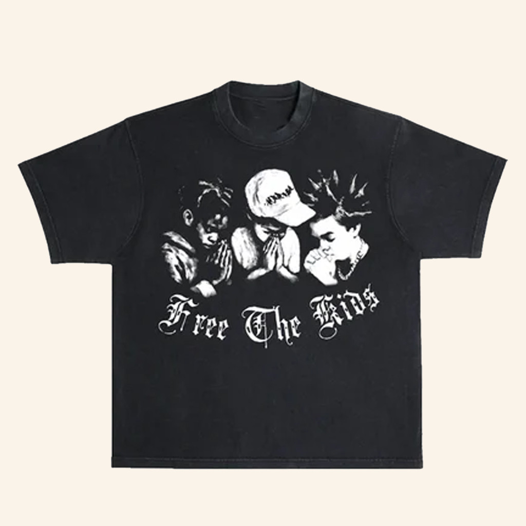 WHATUPRG Merch Free The Kids T-Shirt For Rap Lovers
