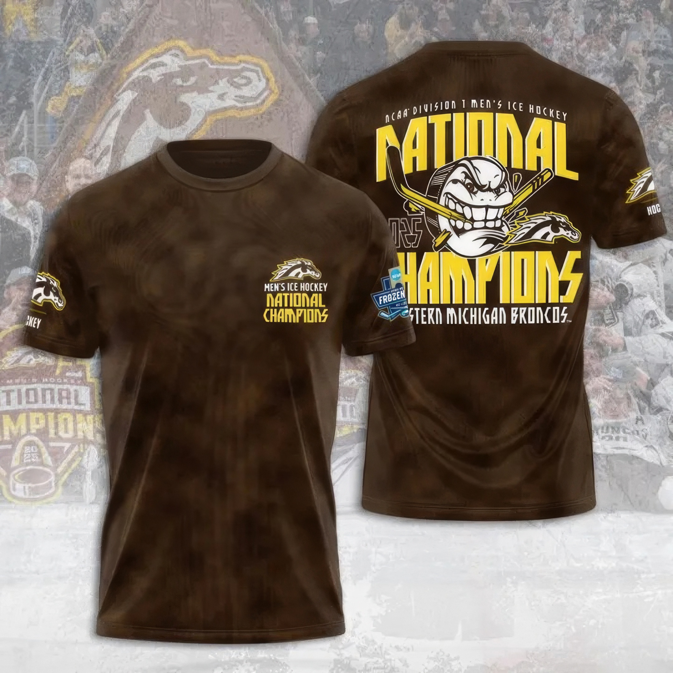 WMU Hockey 2025 National Champion Shirt Great Gifts For Hockey Fans
