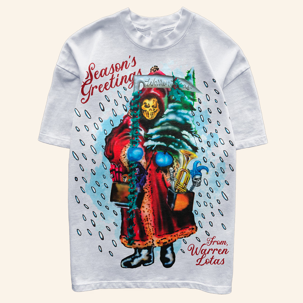 Warren Lotas Merch Seasons Greeting T-Shirt Christmas For Guys