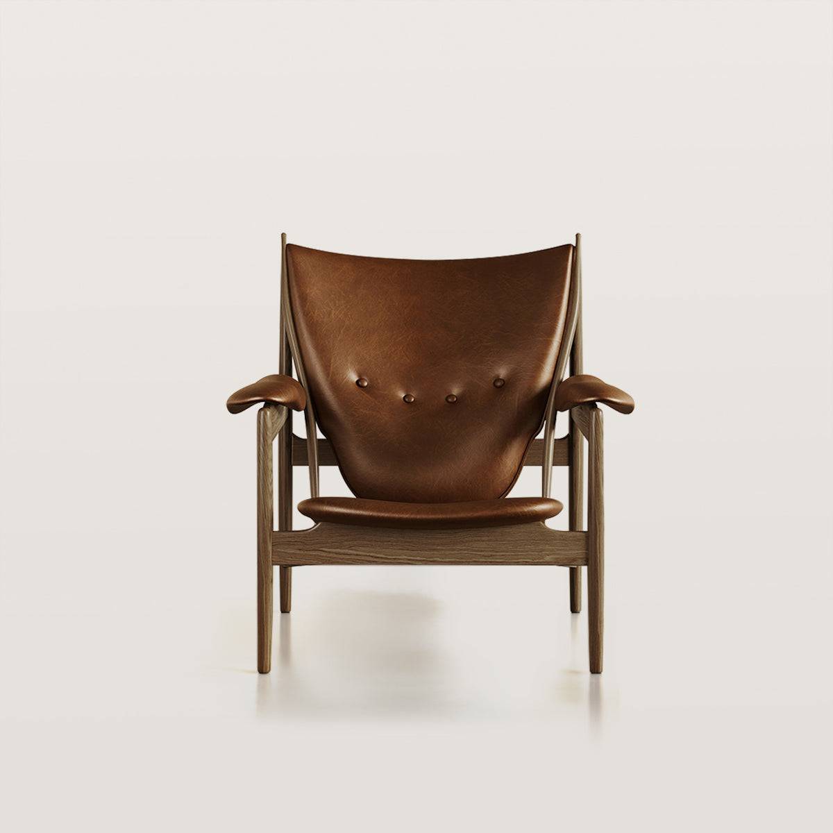 Waterproof Wax Leather Chair with High Elasticity Sponge