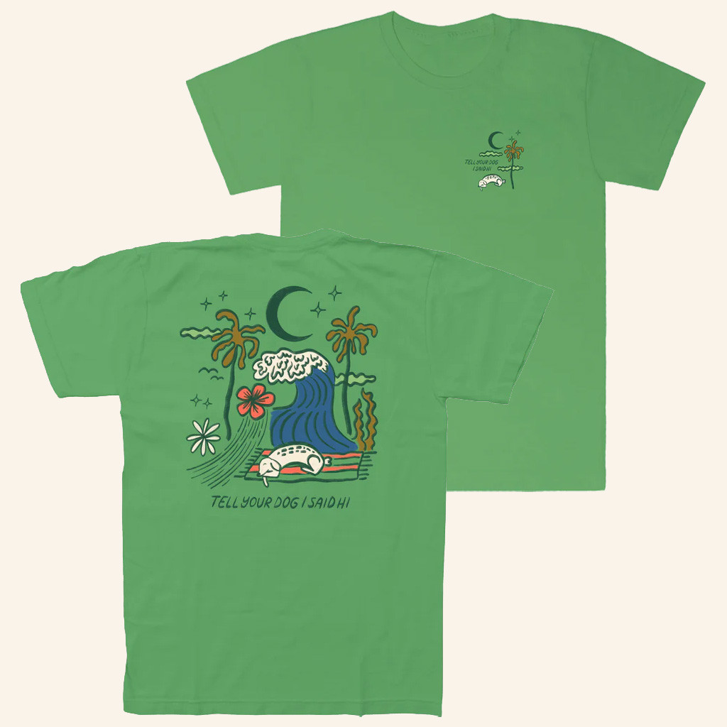 We Rate Dogs Merch Summer Doodle T-Shirt Tell Your Dog I Said Hi Shirt For Besties 