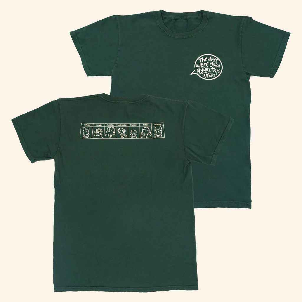 We Rate Dogs Merch The Dogs Were Good Again T-Shirt Husband Christmas