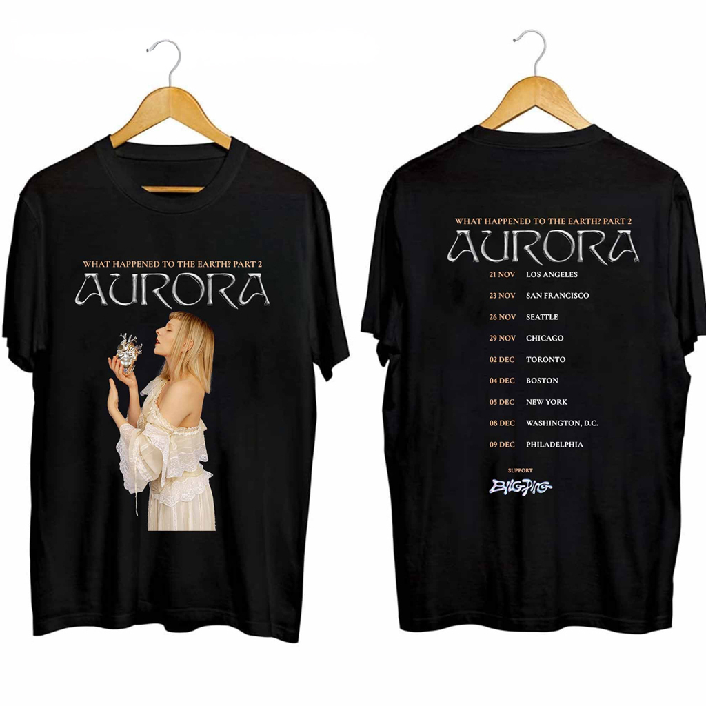 What Happened To The Earth Part 2 Aurora Tour Shirt Fan Merch For Her