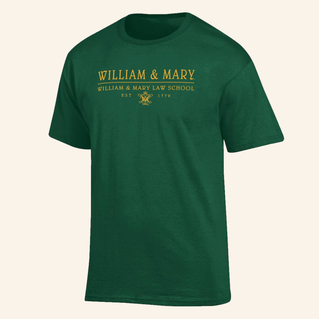 William And Mary Merch William And Mary Law School EST 1779 T-Shirt For Friends