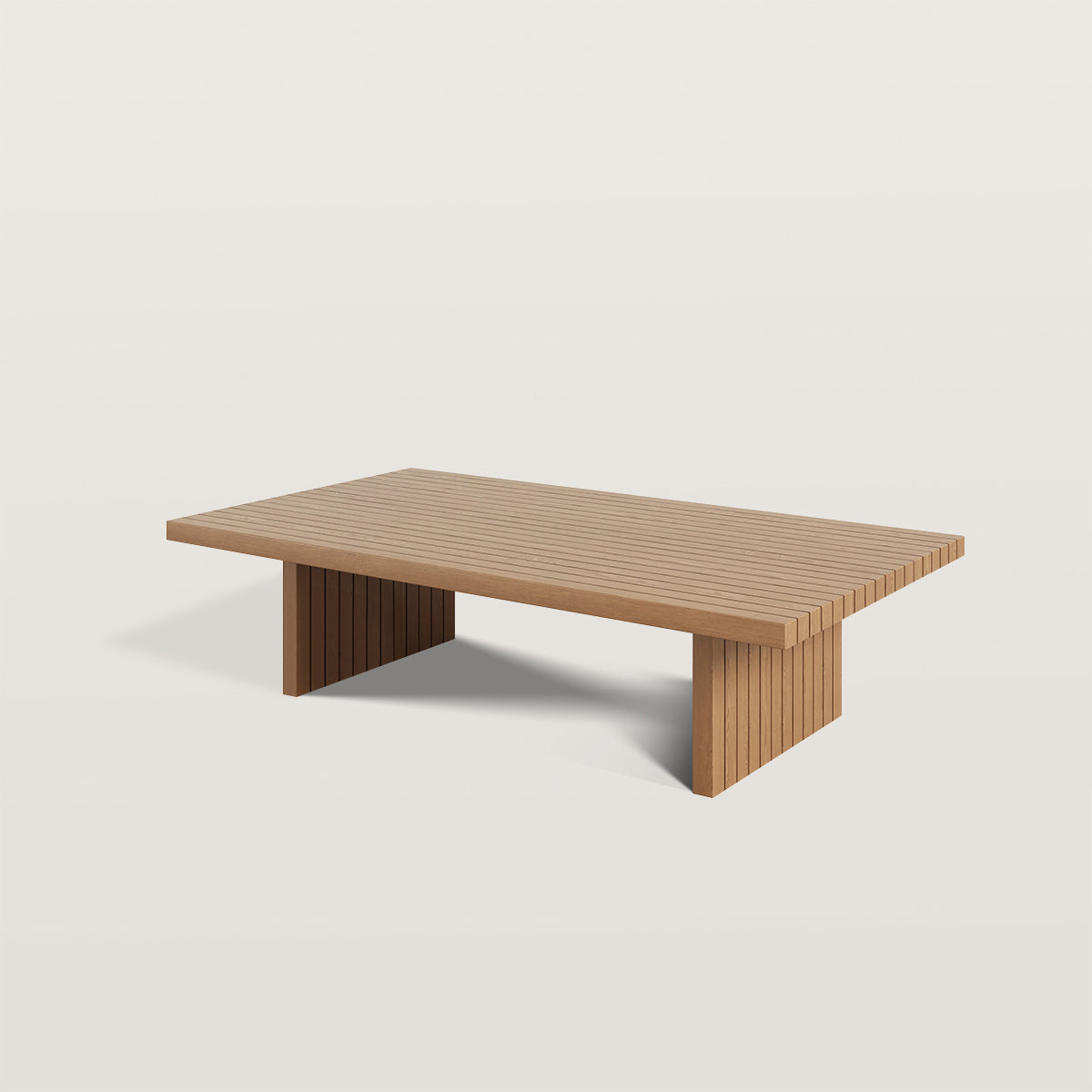 Wooden Minimalist Square Splicing Low Tea Table