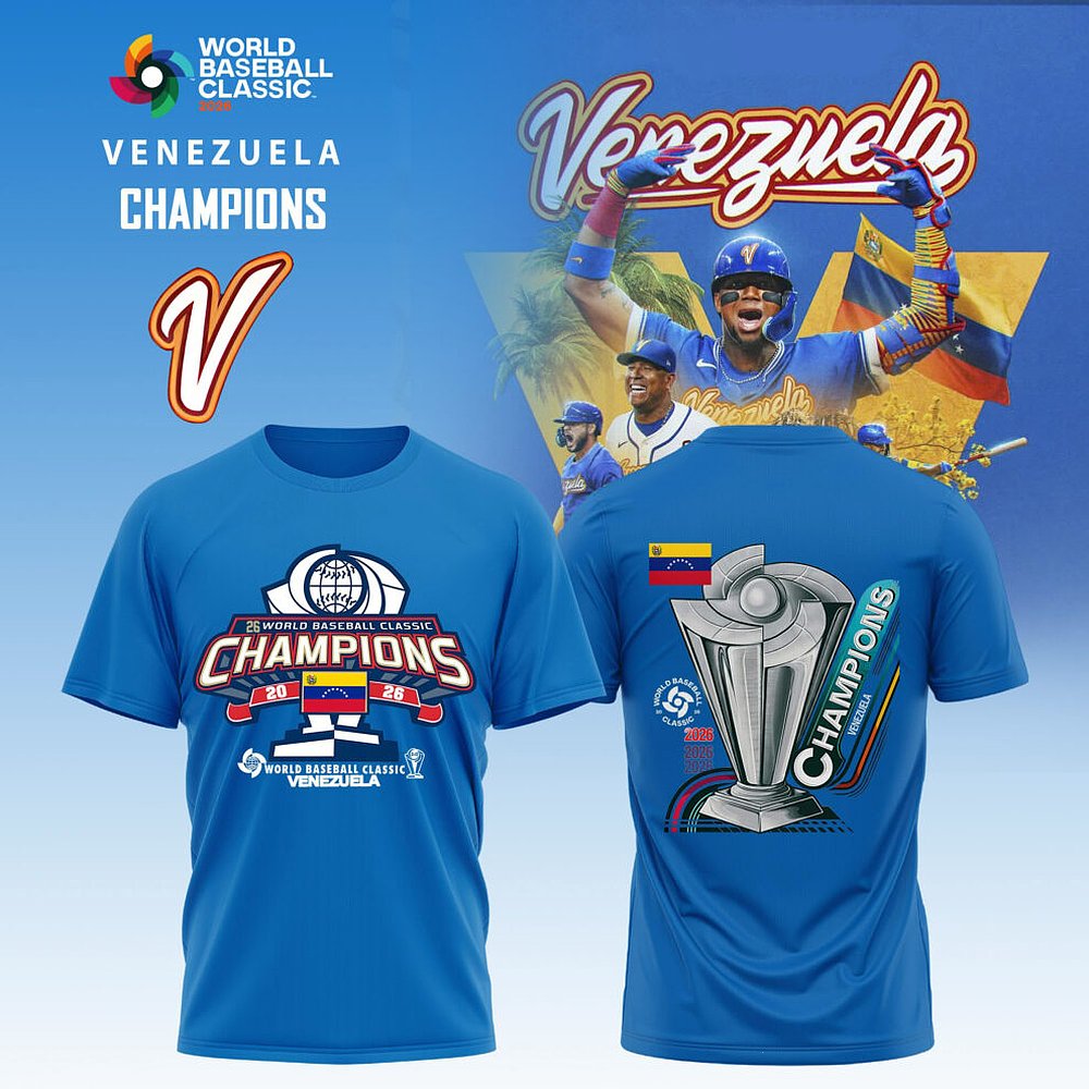 World Baseball Classic x Venezuela Champions Limited Edition 2026 T-Shirt