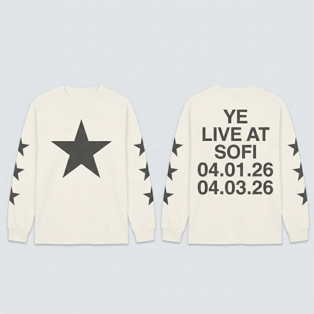 Ye Kanye West Bully Album Live At Sofi Stadium April 1 3 2026 Long Sleeve Shirt