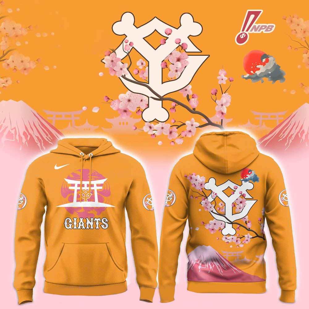 Yomiuri Giants Special Fuji Mount New Hoodie Giants Merch Gifts For Father's Day From Son