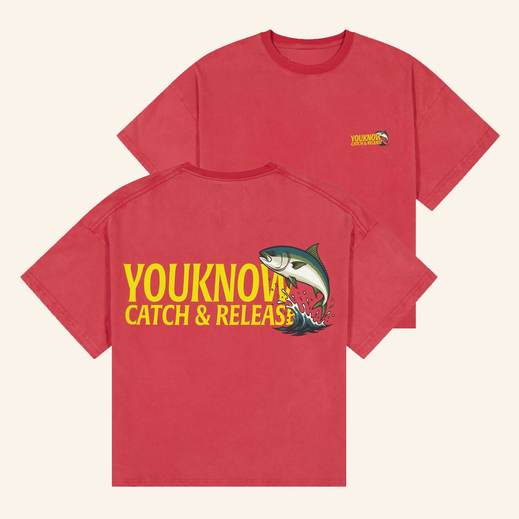 YouKnow Clothing Merch Catch And Release T-Shirt For Wife 