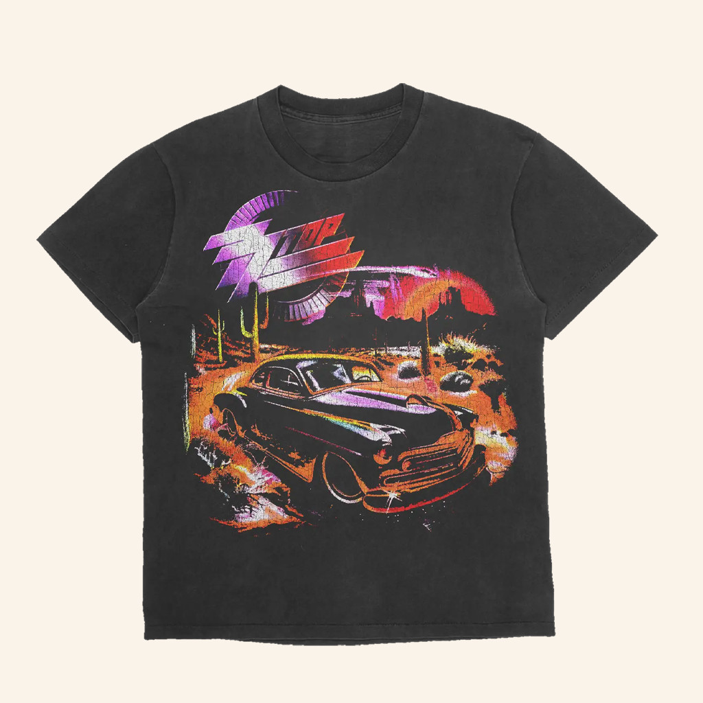 ZZ Top Merch Eliminator Vintage T-Shirt Gift Ideas For Fans