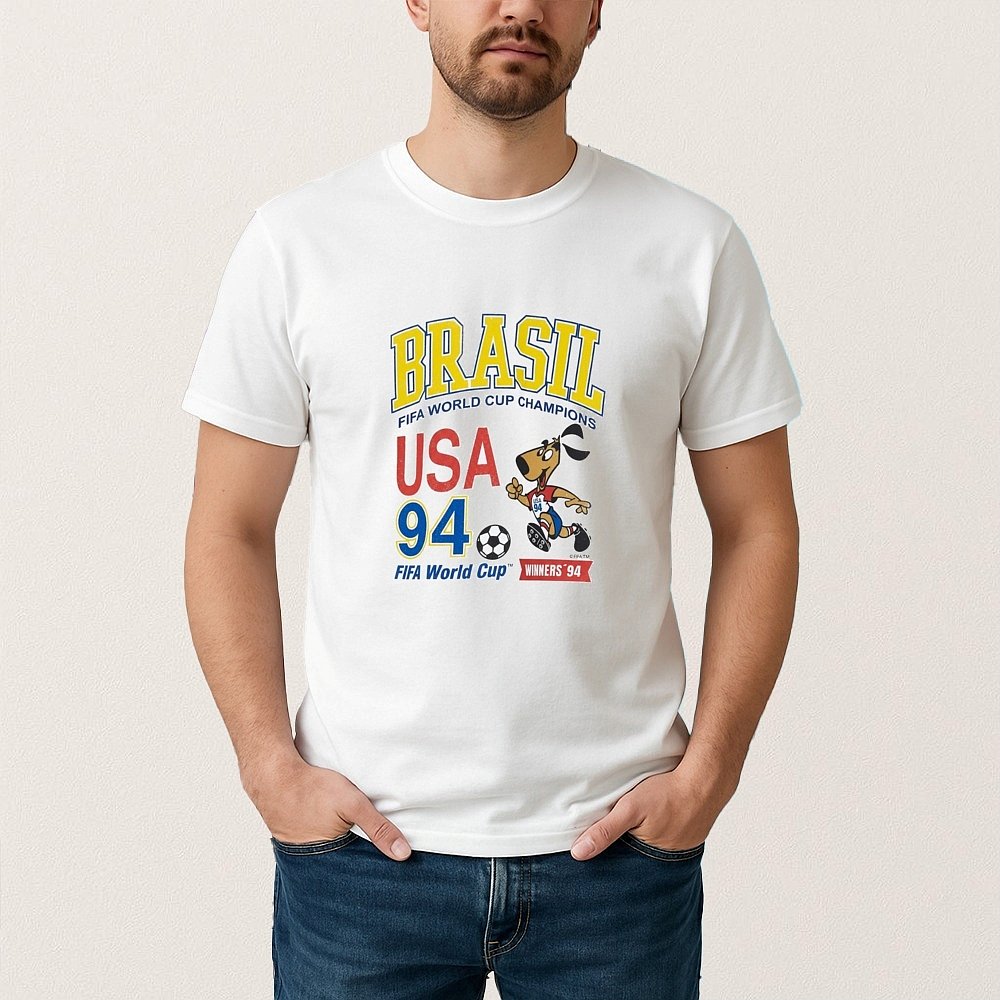 Zara Fifa World Cup 1994 Brasil 1986 T-Shirt
