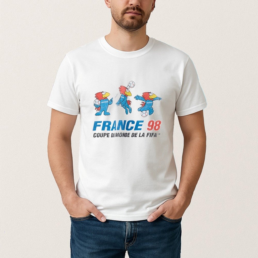 Zara Fifa World Cup 1998 France 1986 T-Shirt
