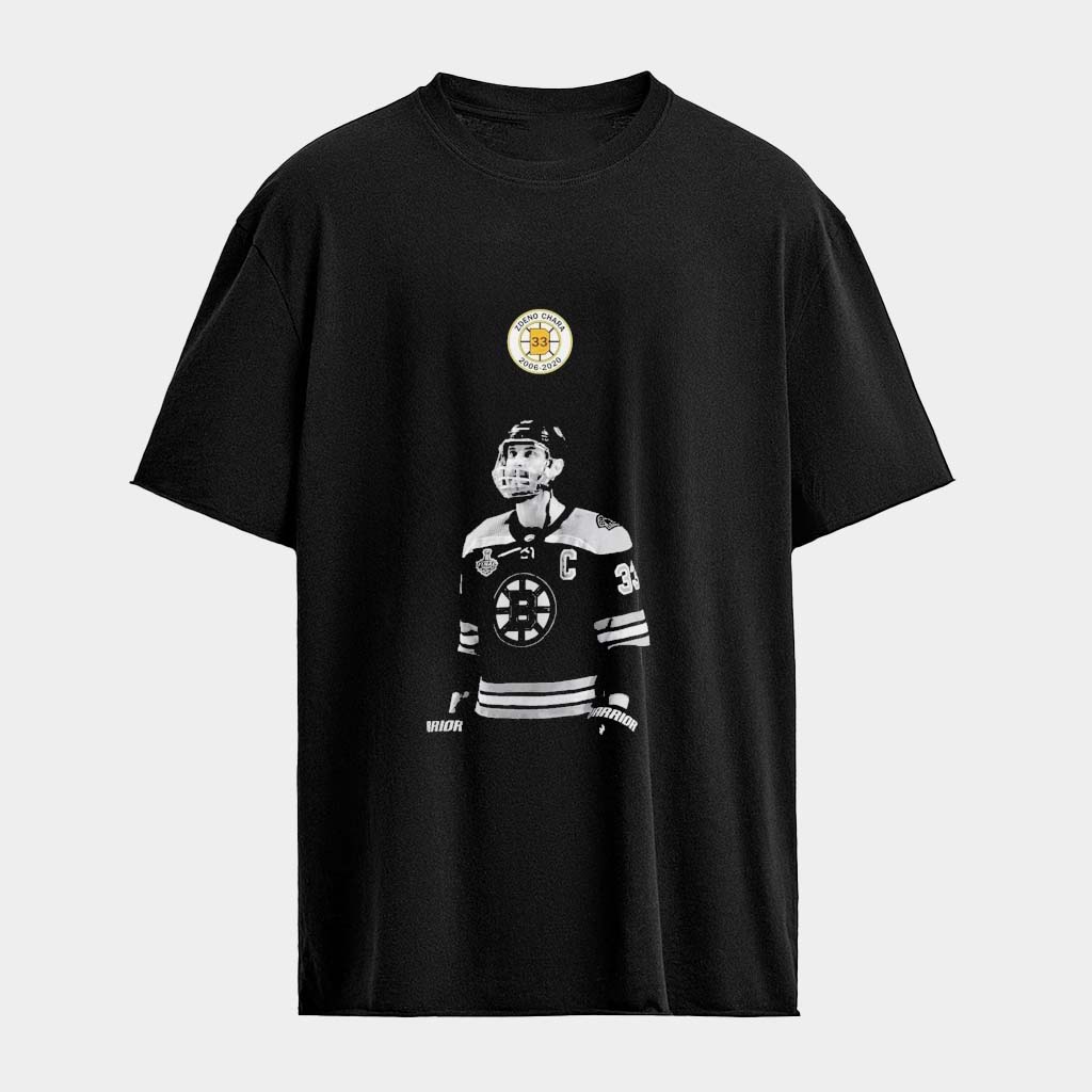 Zdeno Chara Retirement Banner Photo T-Shirt Zdeno Chara Merch For Hockey Fan