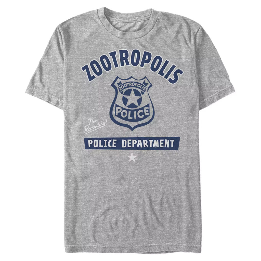 Zootropolis Police Department T-Shirt For Boyfriend